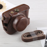 กระเป๋าเคสกล้องหนัง PU พร้อมสายสะพายสำหรับ Fujifilm X100F, สำหรับ FUJI X100F