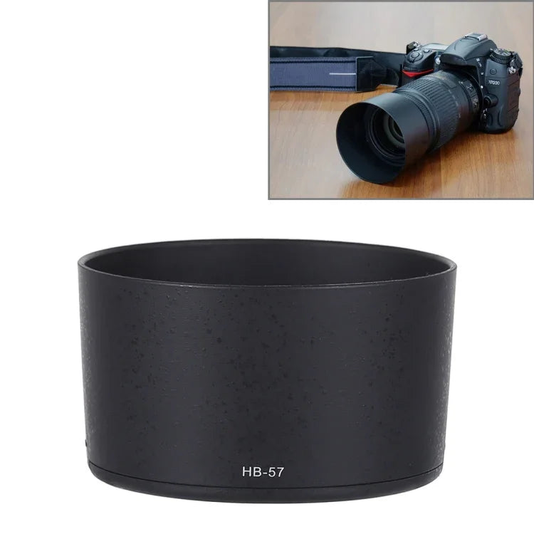 ฮูดเลนส์ HB-57 สำหรับเลนส์ Nikon AF-S 55-300mm F4.5-5.6G ED VR, HB-57