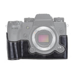 ฐานเคสครึ่งตัวกล้องหนัง PU เกลียว 1/4 นิ้ว สำหรับ FUJIFILM X-H1, สำหรับ FUJIFILM X-H1, สำหรับ FUJIFILM XH1