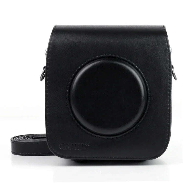 กระเป๋ากล้องหนัง PU วินเทจสำหรับ FUJIFILM Instax SQUARE SQ10 พร้อมสายสะพายไหล่ปรับได้, SQ10