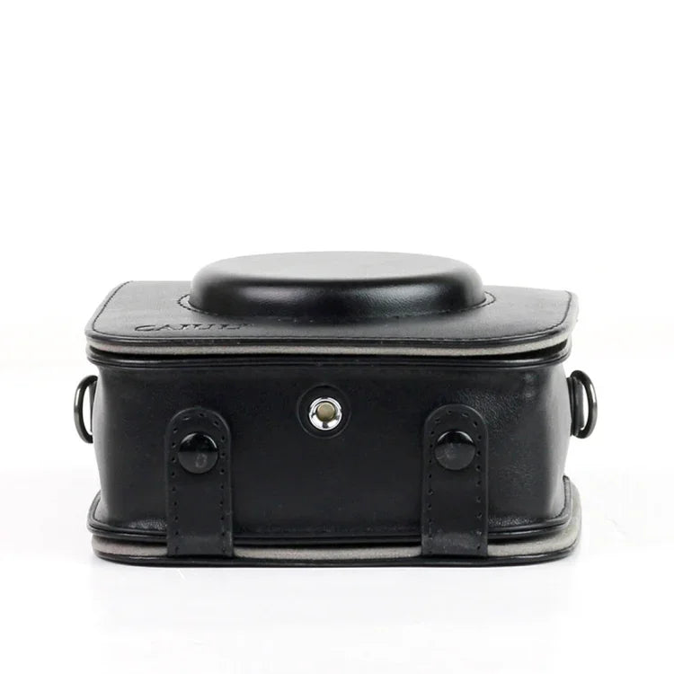 กระเป๋ากล้องหนัง PU วินเทจสำหรับ FUJIFILM Instax SQUARE SQ10 พร้อมสายสะพายไหล่ปรับได้, SQ10