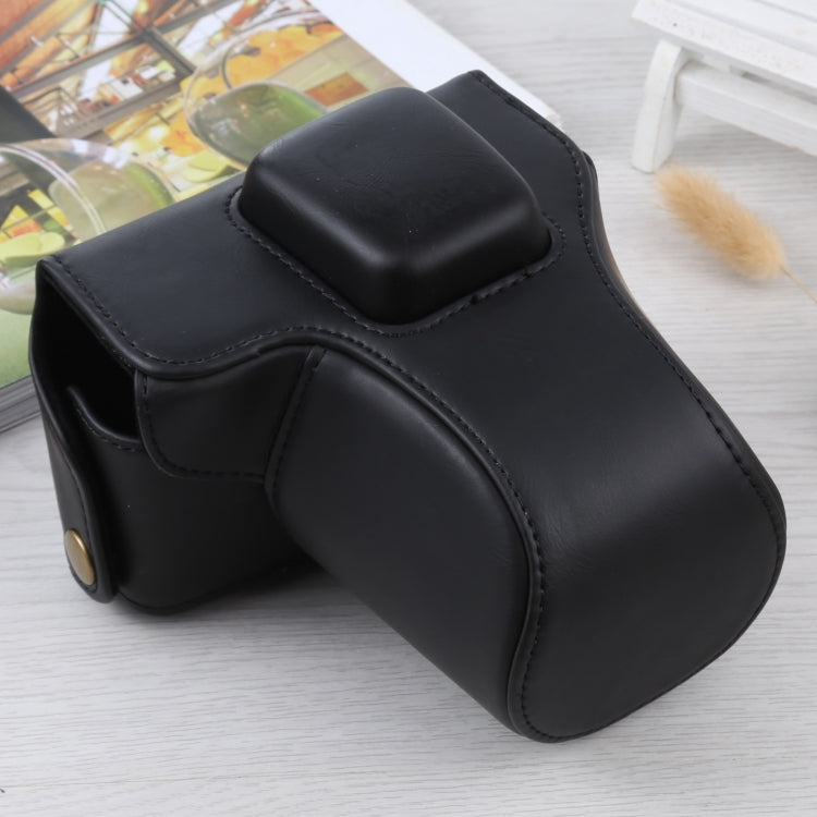กระเป๋าเคสหนัง PU ครบตัวพร้อมสายสะพายสำหรับกล้อง Olympus E-PL3 / E-PM1, สำหรับ Olympus E-PL3