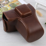 Full Body Camera PU Leather Case Bag with Strap for Olympus E-PL3 / E-PM1, For Olympus E-PL3