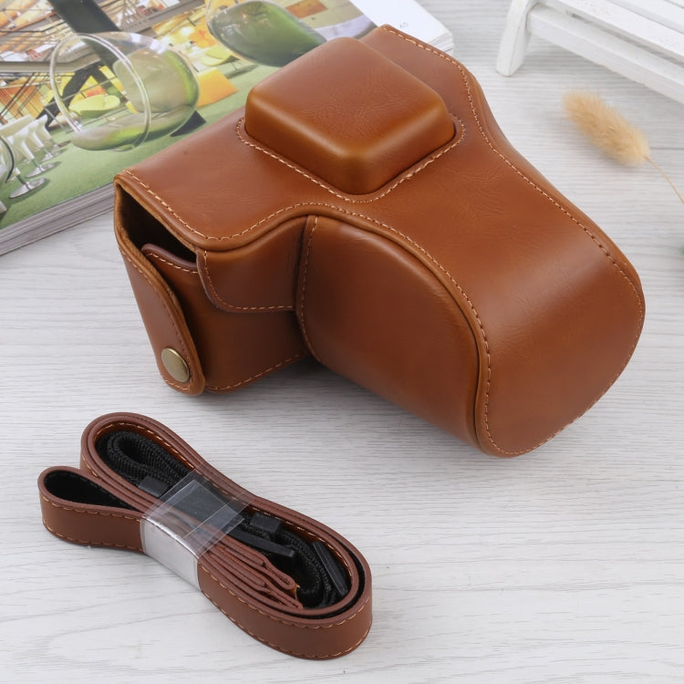 กระเป๋าเคสหนัง PU ครบตัวพร้อมสายสะพายสำหรับกล้อง Olympus E-PL3 / E-PM1, สำหรับ Olympus E-PL3