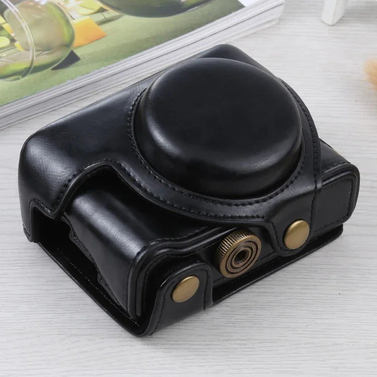 กระเป๋าใส่กล้องหนัง PU แบบเต็มตัวสำหรับ Sony ZV-1, สำหรับ Sony ZV-1