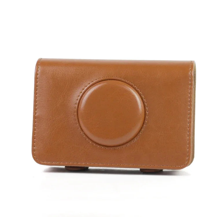 เคสหนัง PU สีพื้นสำหรับกล้อง Polaroid Snap Touch, Snap Touch