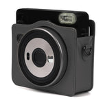 กระเป๋าเคสหนัง PU สีมุกสำหรับกล้อง FUJIFILM Instax SQUARE SQ6 พร้อมสายสะพายไหล่ปรับได้, SQ6