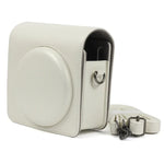 กระเป๋าเคสหนัง PU สีมุกสำหรับกล้อง FUJIFILM Instax SQUARE SQ6 พร้อมสายสะพายไหล่ปรับได้, SQ6
