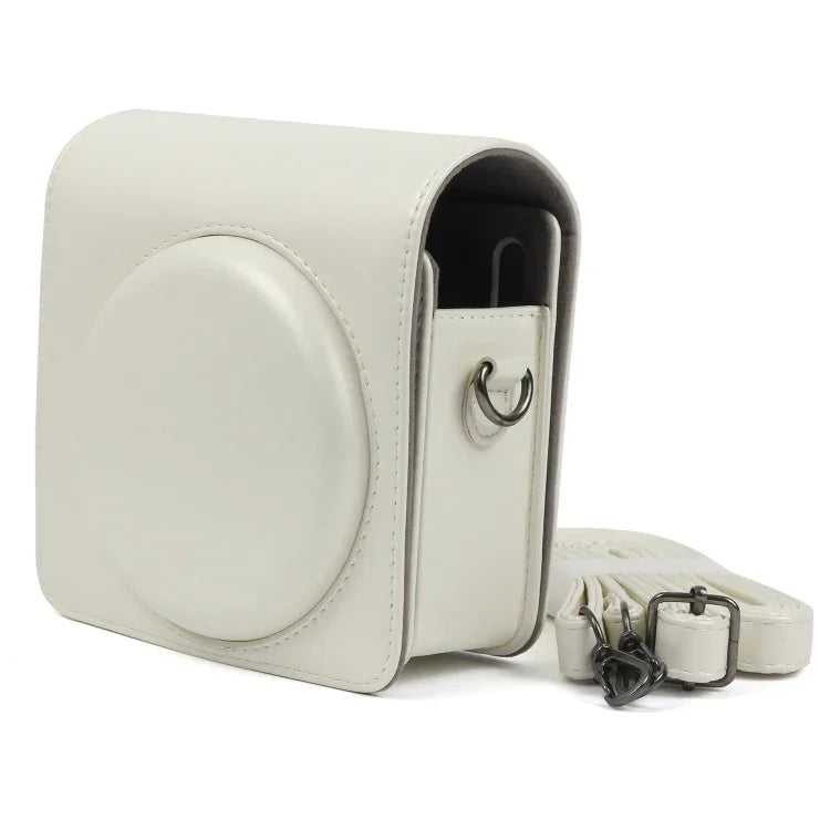 กระเป๋าเคสหนัง PU สีมุกสำหรับกล้อง FUJIFILM Instax SQUARE SQ6 พร้อมสายสะพายไหล่ปรับได้, SQ6