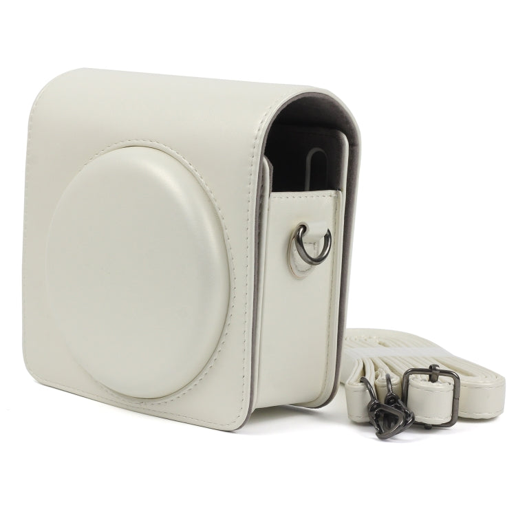 กระเป๋าเคสหนัง PU สีมุกสำหรับกล้อง FUJIFILM Instax SQUARE SQ6 พร้อมสายสะพายไหล่ปรับได้, SQ6