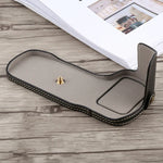 ฐานเคสหนัง PU ครึ่งตัวสำหรับกล้อง พร้อมเกลียว 1/4 นิ้ว สำหรับ Canon EOS 5D Mark IV / 5D Mark III, สำหรับ Canon 5D4