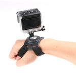 สายรัดข้อมือ แขน ขา 3 in 1 พร้อมขาตั้งหมุน 360 องศา สำหรับกล้องแอคชั่น GoPro, Insta360, DJI และอื่นๆ, GP278