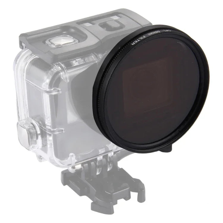ฟิลเตอร์เลนส์ CPL แบบวงกลม 3-in-1 ขนาด 58 มม. พร้อมฝาปิด สำหรับ GoPro HERO7 Black/6/5, ฟิลเตอร์เลนส์ CPL ขนาด 58 มม.