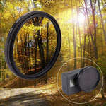 ฟิลเตอร์เลนส์ CPL แบบวงกลม 3 in 1 ขนาด 52 มม. พร้อมฝาครอบสำหรับ GoPro HERO7 Black/6 /5, ฟิลเตอร์ CPL 52 มม.