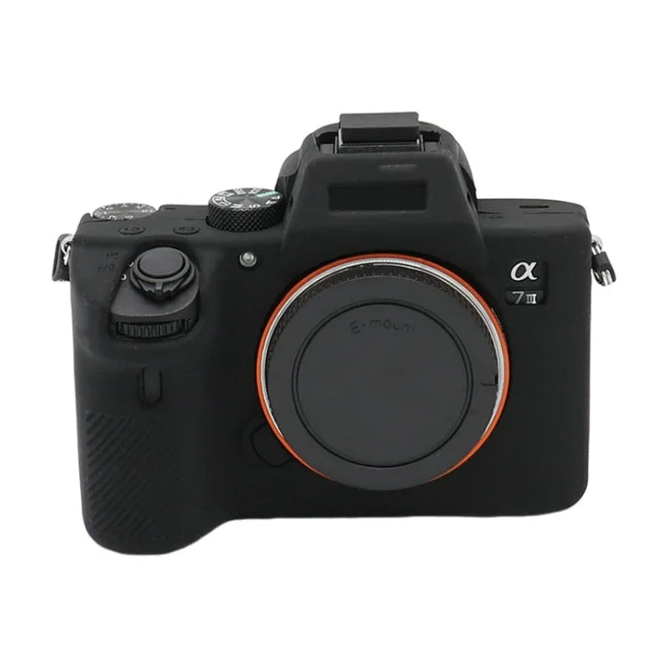 For Sony A7 III / ILCE-7M3 / A7R III Soft Silicone Protective Case, For Sony A7 III / ILCE-7M3 / A7R III