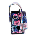 กระเป๋าเคสกล้องหนัง PU ลายฟลามิงโก้สำหรับกล้อง FUJIFILM Instax Mini90, ลายฟลามิงโก้