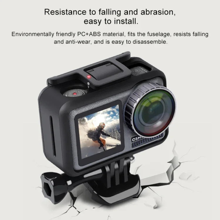 เคสกันกระแทก PC+ABS สำหรับกล้องกีฬา DJI Osmo Action 1