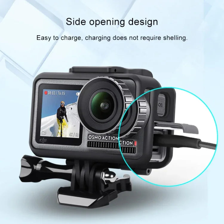 เคสกันกระแทก PC+ABS สำหรับกล้องกีฬา DJI Osmo Action 1