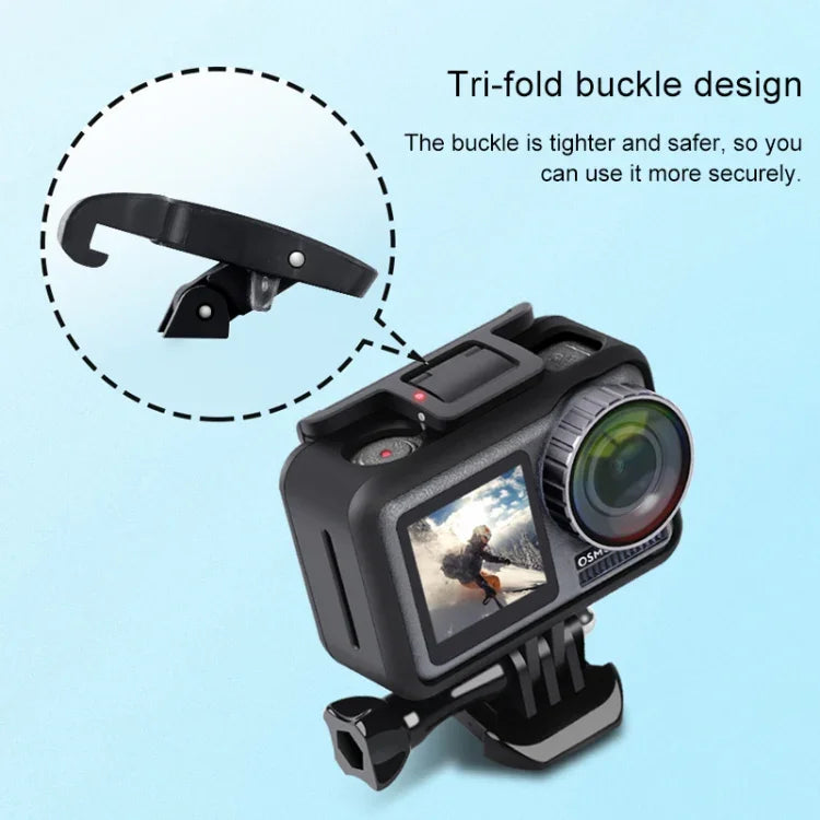 เคสกันกระแทก PC+ABS สำหรับกล้องกีฬา DJI Osmo Action 1