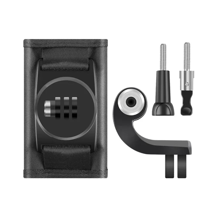ตะขอและห่วงสำหรับติดกระเป๋าเป้ คลิปหนีบ Rec-Mounts พร้อมสกรูสำหรับ GoPro, Insta360, DJI และกล้องแอคชั่นอื่นๆ