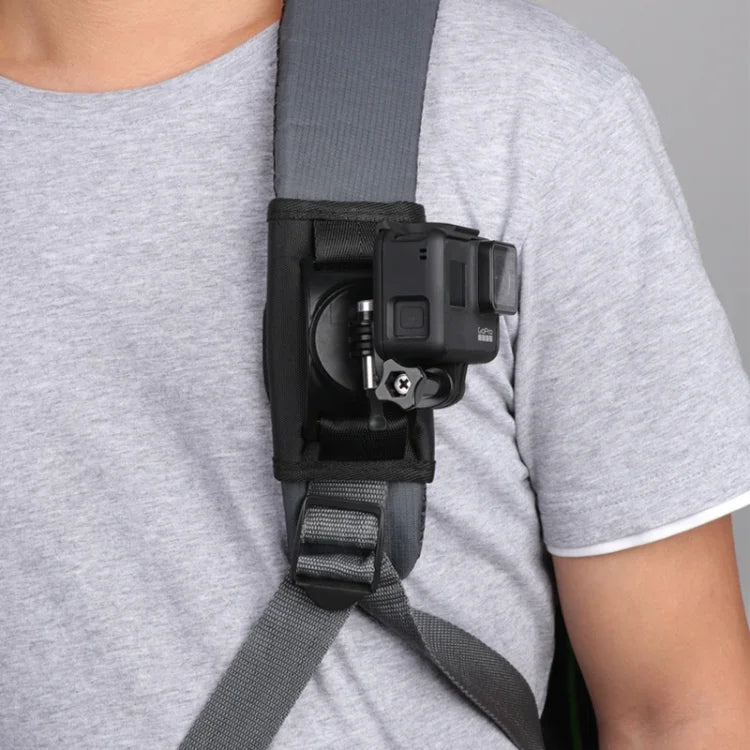 ตะขอและห่วงสำหรับติดกระเป๋าเป้ คลิปหนีบ Rec-Mounts พร้อมสกรูสำหรับ GoPro, Insta360, DJI และกล้องแอคชั่นอื่นๆ