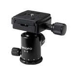 ขาตั้งกล้อง TRIOPO T226 แบบพกพาปรับได้ อะลูมิเนียมอัลลอยพร้อมหัวบอล D-0 สำหรับกล้อง SLR, T226