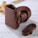 กระเป๋าเคสกล้องหนัง PU ครบตัวพร้อมสายสะพายสำหรับ FUJIFILM X-A3 / X-A2 / X-M1 / X-A10 (เลนส์ 16-50mm / 18-55mm / XF 35mm), สำหรับ FUJI X-A3