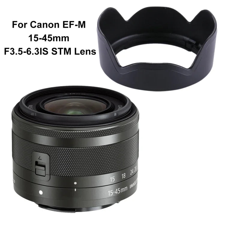 ฮูดเลนส์ EW-53 สำหรับเลนส์ Canon EF-M 15-45mm F3.5-6.3IS STM, EW-53
