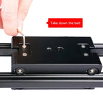 รางสไลด์ YELANGU YLG0109I ขนาด 50 ซม. / 100 ซม. (ติดตั้งบนขาตั้งกล้อง) สำหรับกล้อง DSLR / SLR / กล้องวิดีโอ, 50 ซม. / 100 ซม.