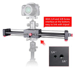 รางสไลด์ YELANGU YLG0109I ขนาด 50 ซม. / 100 ซม. (ติดตั้งบนขาตั้งกล้อง) สำหรับกล้อง DSLR / SLR / กล้องวิดีโอ, 50 ซม. / 100 ซม.