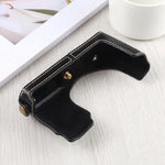 ฐานเคสกล้องหนัง PU ครึ่งตัวเกลียว 1/4 นิ้ว สำหรับ Leica DLUX TYP 109, สำหรับ Leica D109, สำหรับ Leica D901