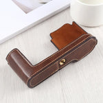 ฐานเคสกล้องหนัง PU ครึ่งตัวเกลียว 1/4 นิ้ว สำหรับ Leica TL (Typ 701), สำหรับ Leica T701