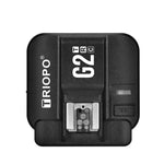 TRIOPO G2 ตัวส่งสัญญาณแฟลชไร้สาย 2.4G รับ/ส่ง สองฟังก์ชัน TTL ความเร็วสูงสำหรับกล้อง Canon, G2 สำหรับกล้อง Canon
