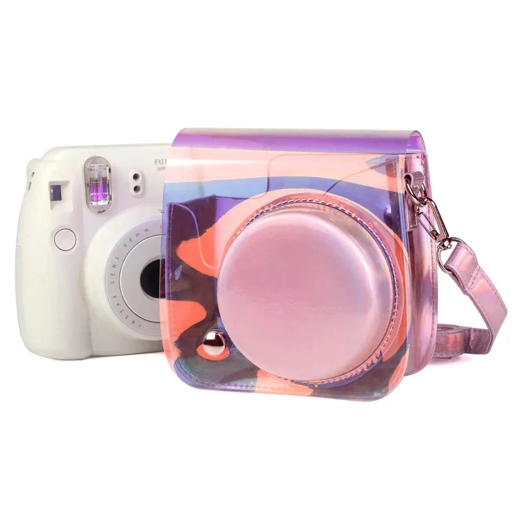 กระเป๋ากล้อง PVC โปร่งใส Symphony พร้อมสายสะพายไหล่สำหรับ Fujifilm Instax mini 11, สำหรับ Fujifilm Instax mini 11 (PVC)