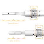 เครื่องมือทำความสะอาดขี้หูแบบกล้องส่องทางไกลความละเอียด HD 1.3 ล้านพิกเซล I98 พร้อมไฟ LED 6 ดวง ขนาดเลนส์ 5.5 มม.