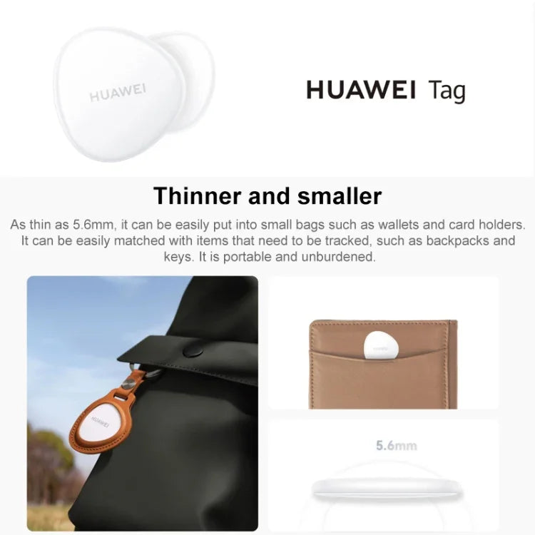 HUAWEI Tag เครื่องติดตามสัตว์เลี้ยงขนาดเล็ก น้ำหนักเบา ป้องกันการสูญหาย, HUAWEI Tag