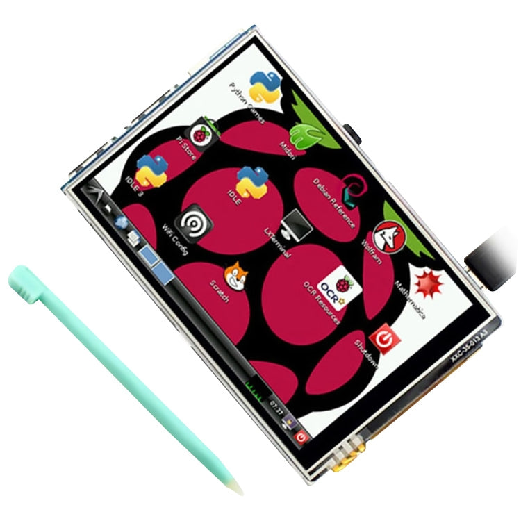 จอแสดงผลสัมผัส TFT LCD ขนาด 3.5 นิ้ว พร้อมปากกาสไตลัสสำหรับ Raspberry Pi