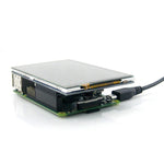 จอแสดงผลสัมผัส TFT LCD ขนาด 3.5 นิ้ว พร้อมปากกาสไตลัสสำหรับ Raspberry Pi