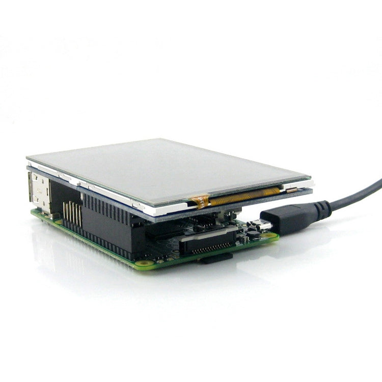 จอแสดงผลสัมผัส TFT LCD ขนาด 3.5 นิ้ว พร้อมปากกาสไตลัสสำหรับ Raspberry Pi