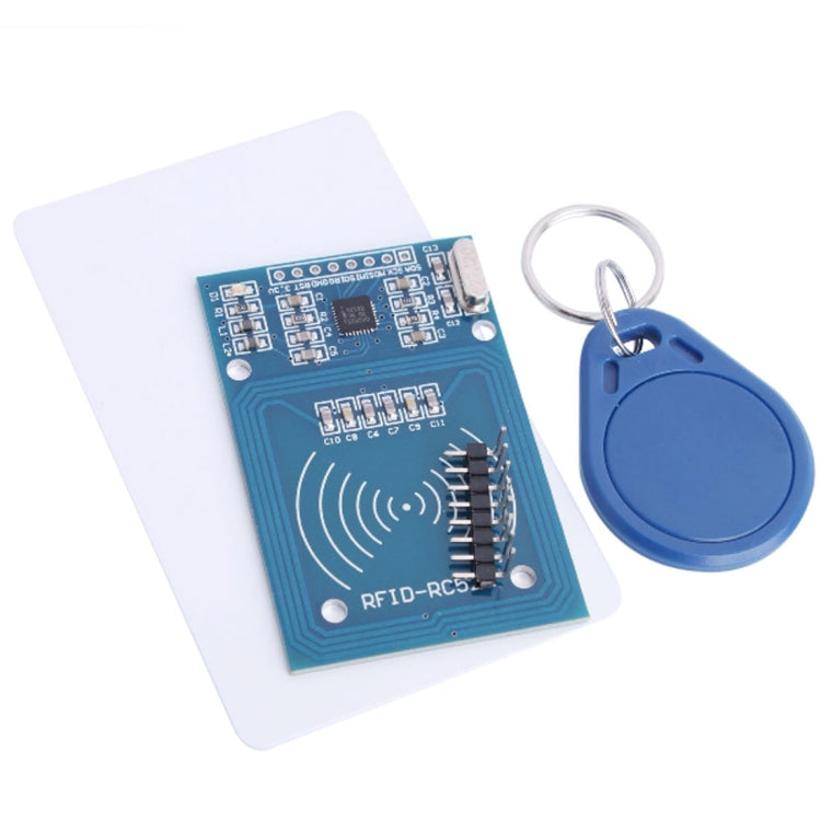 โมดูลบอร์ดเซ็นเซอร์กุญแจความปลอดภัย RFID-RC522 DIY RF IC Card