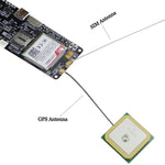 บอร์ดพัฒนาโมดูลชาร์จพลังงานแสงอาทิตย์ที่ถือแบตเตอรี่ WiFi Bluetooth 18560, T-SIM7000G