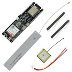 บอร์ดพัฒนาโมดูลชาร์จพลังงานแสงอาทิตย์ที่ถือแบตเตอรี่ WiFi Bluetooth 18560, T-SIM7000G