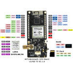 TTGO LORA32 V2.1 ESP32 จอ OLED 0.96 นิ้ว โมดูลบลูทูธ WiFi ไร้สาย 915MHz SMA IP5306 พร้อมเสาอากาศ, 915MHz
