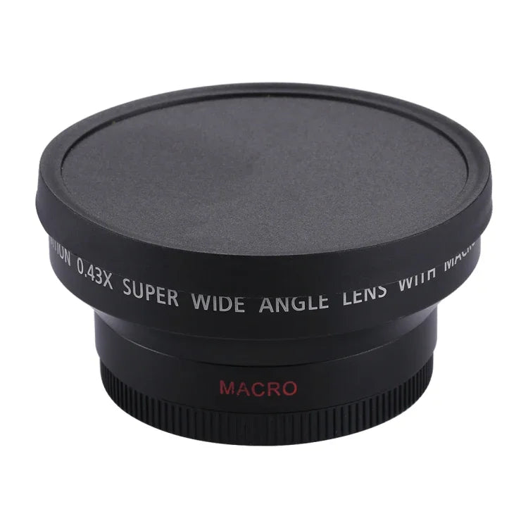 เลนส์มุมกว้างพิเศษ 62mm 0.43X พร้อมเลนส์มาโคร, 62mm
