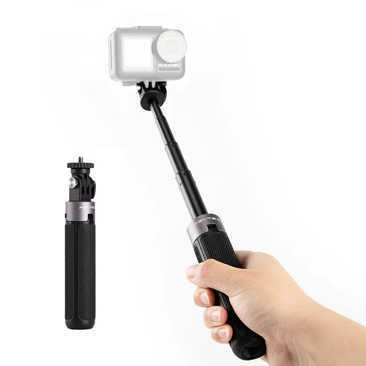 ขาตั้งกล้องแอคชั่น PGYTECH P-GM-117 ขยายได้ พร้อมไม้เซลฟี่สำหรับ DJI Osmo Action, P-GM-117