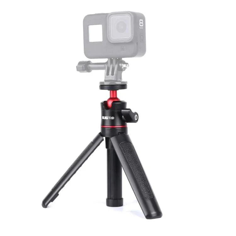 ขาตั้งกล้องพับได้อเนกประสงค์ RUIGPRO พร้อมหัวบอลสำหรับ GoPro, Insta360, DJI และกล้องแอคชั่นอื่นๆ, ขาตั้งกล้องแบบ Monopod
