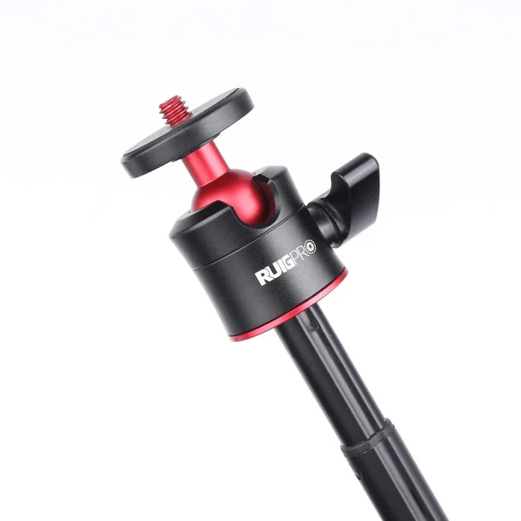 ขาตั้งกล้องพับได้อเนกประสงค์ RUIGPRO พร้อมหัวบอลสำหรับ GoPro, Insta360, DJI และกล้องแอคชั่นอื่นๆ, ขาตั้งกล้องแบบ Monopod