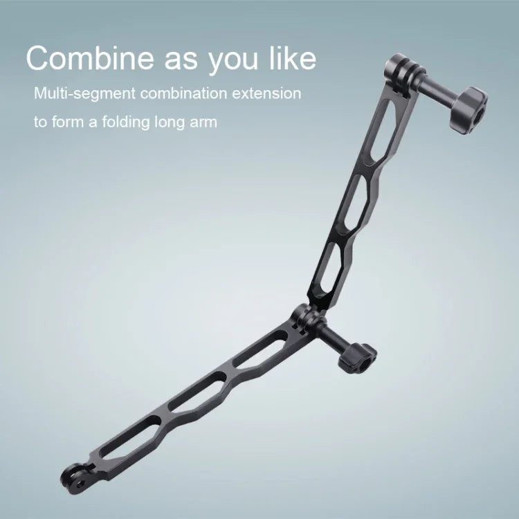 แขนยืดอลูมิเนียมสำหรับจับกล้อง GoPro, Insta360, DJI และกล้องแอคชั่นอื่นๆ