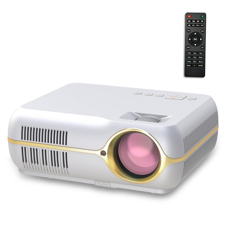 DH-A10 โปรเจคเตอร์สมาร์ท HD 5.8 นิ้ว 4200 ลูเมน 1280 x 800P พร้อมรีโมทคอนโทรล ระบบ Android 6.0 รองรับ WiFi, Bluetooth, HDMIx2, USBx2, VGA, AV IN/RCA, RJ45, LAN