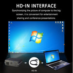 DH-A10 โปรเจคเตอร์สมาร์ท HD 5.8 นิ้ว 4200 ลูเมน 1280 x 800P พร้อมรีโมทคอนโทรล ระบบ Android 6.0 รองรับ WiFi, Bluetooth, HDMIx2, USBx2, VGA, AV IN/RCA, RJ45, LAN